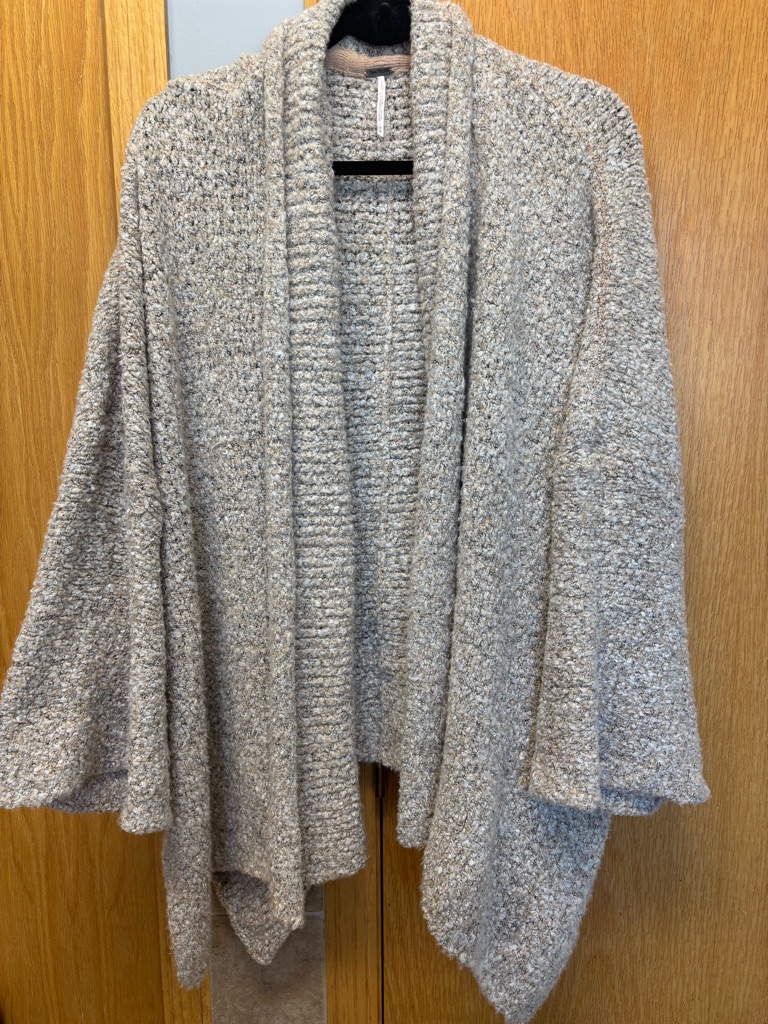 Free People Bff Cozy Knit Lounge Cardigan